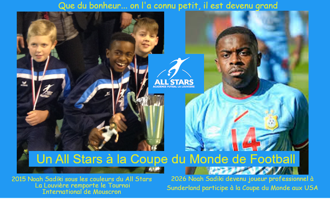Noaha Sadiki Coupe du Monde 2026